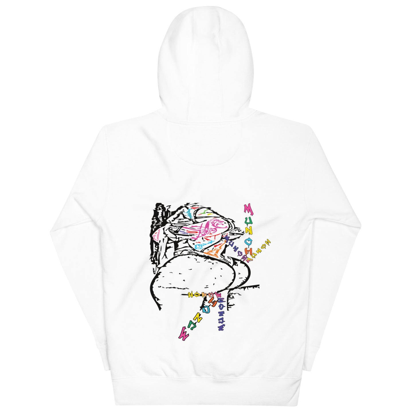 x.Za.tic Munch Hoodie multi colors