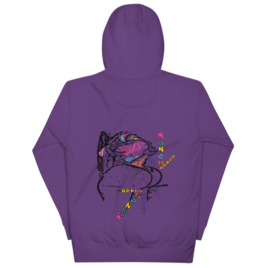 x.Za.tic Munch Hoodie multi colors